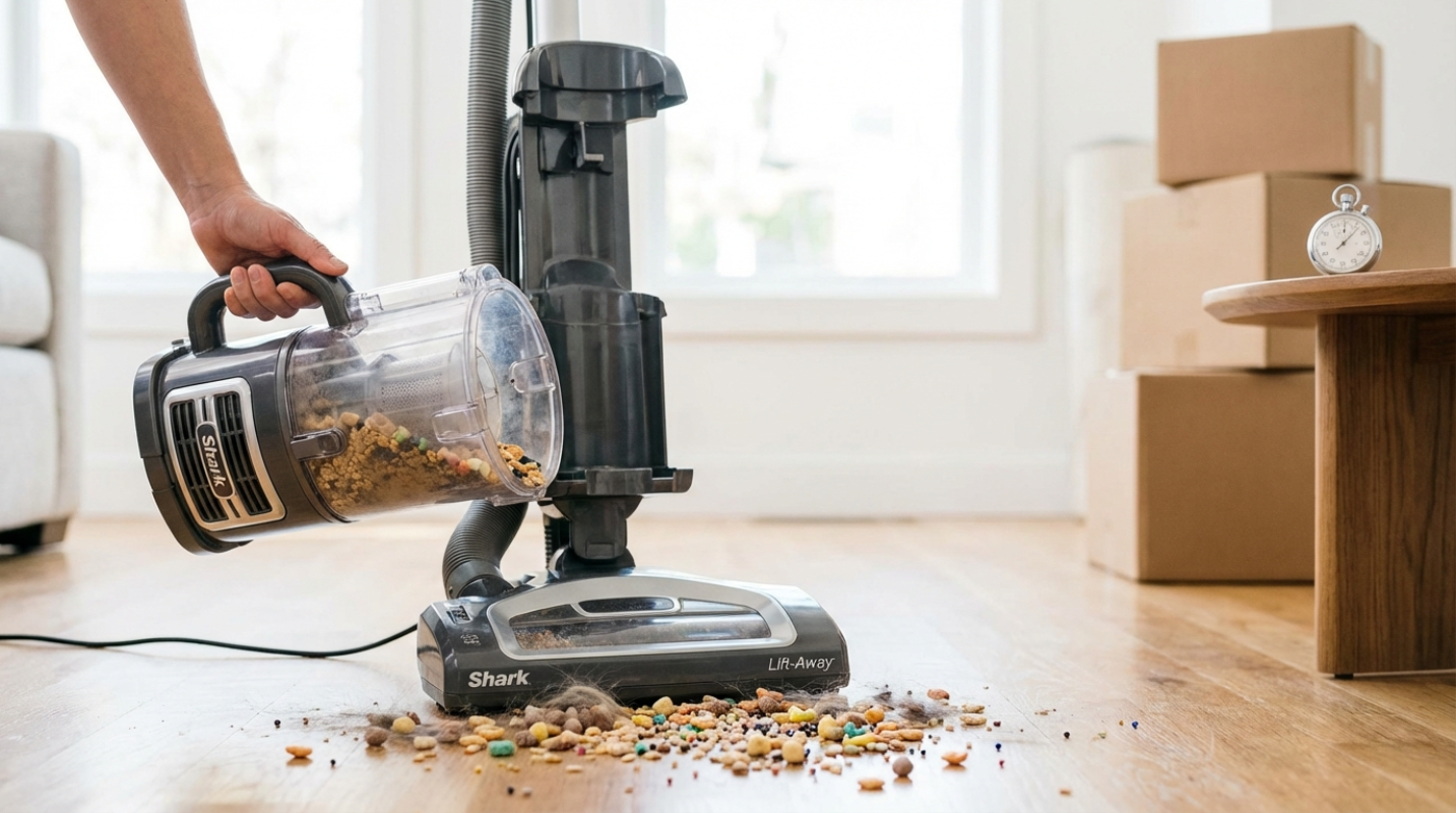 Shark Navigator Lift-Away Vacuum Durability and Suction Test