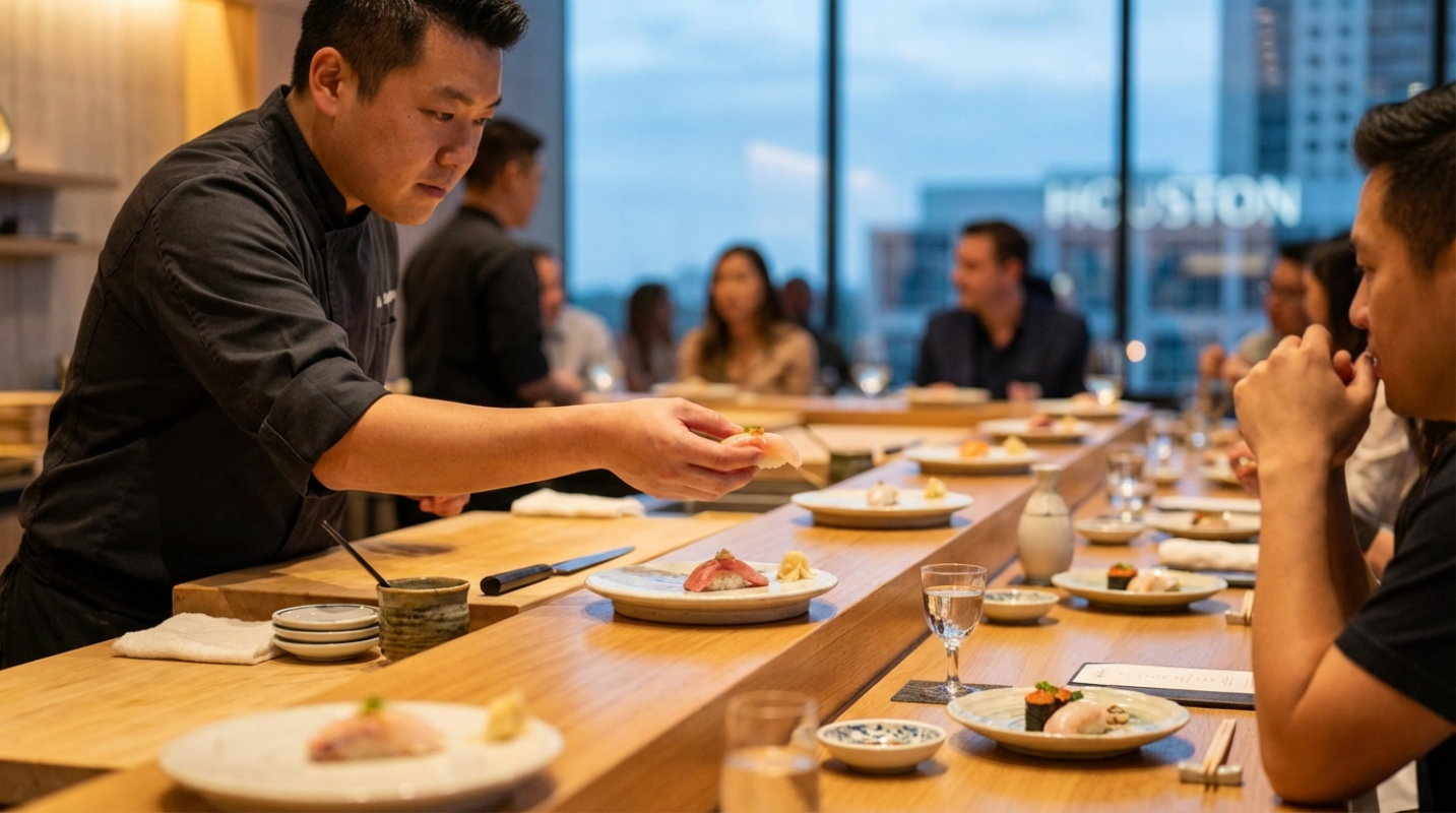 Uchi Sushi and Omakase Dining Experience in Houston