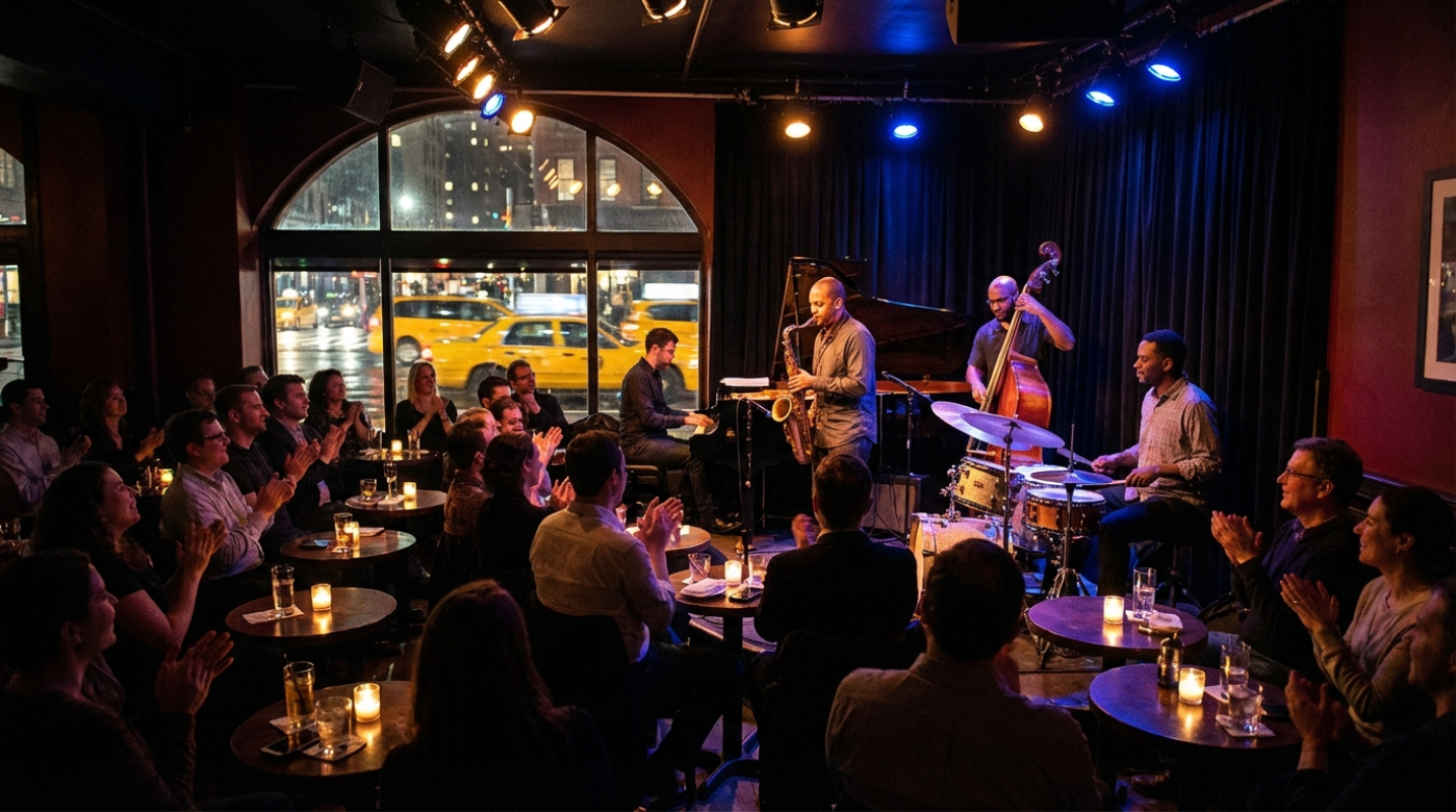 Blue Note Jazz Club Live Sets and Ambiance in New York City